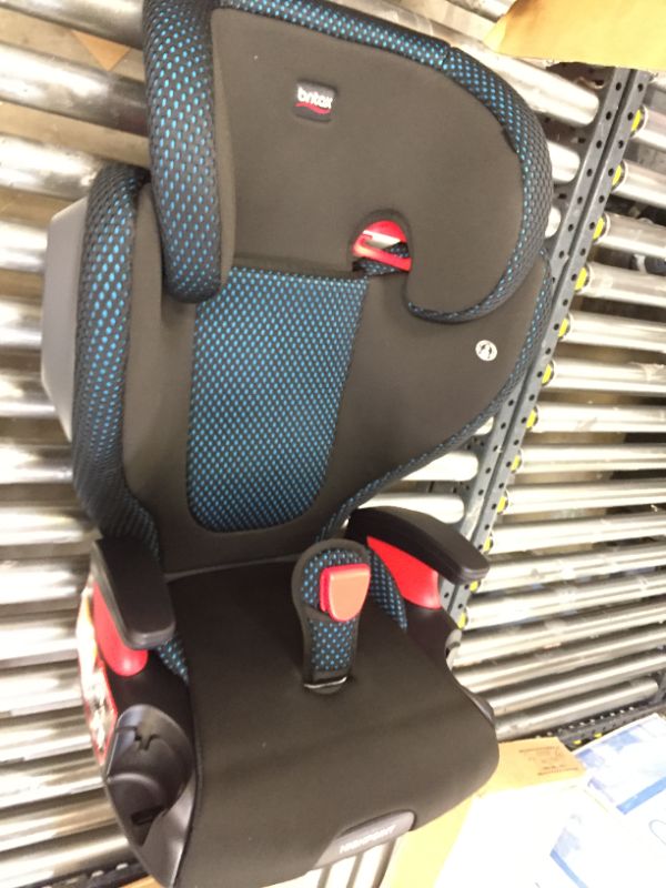 Photo 3 of Britax Highpoint 2-Stage Belt-Positioning Booster Car Seat, Teal - Highback and Backless Seat