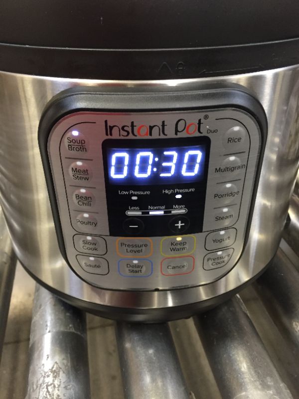 Photo 5 of  Instant Pot IP-DUO60 6 qt. Stainless Steel Electric Pressure Cooker