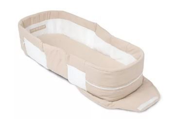 Photo 1 of Baby Delight Snuggle Nest Organic Portable Infant Sleeper - Oatmeal