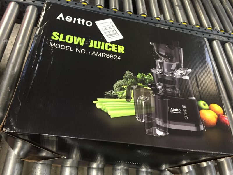 Photo 2 of Aeitto Slow Juicer, Slow Masticating Juicer Machine