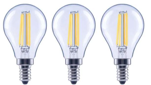 Photo 1 of 60-Watt Equivalent A15 Dimmable Appliance Fan Clear Glass Filament LED Vintage Edison Light Bulb Daylight (3-Pack)