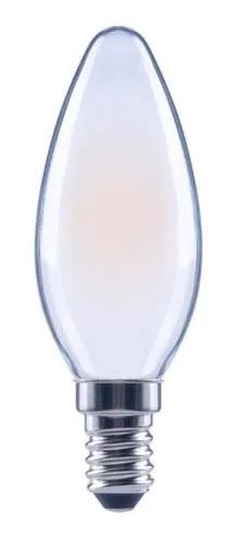 Photo 1 of 60-Watt Equivalent B11 Dimmable ENERGY STAR Frosted Glass Filament LED Vintage Edison Light Bulb Daylight (3-Pack) 4 Boxes