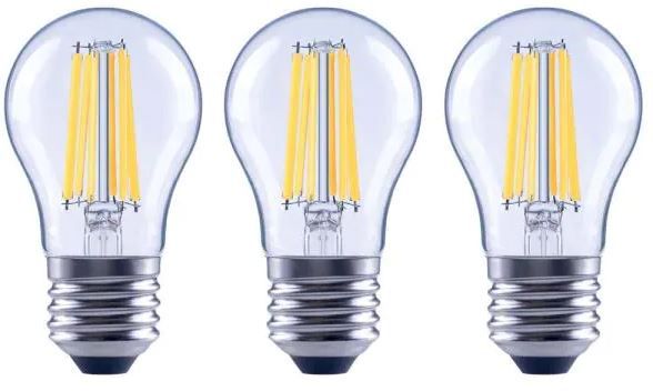 Photo 1 of 100-Watt Equivalent A15 Dimmable Appliance Fan Clear Glass Filament LED Vintage Edison Light Bulb Bright White (3-Pack) 4 Boxes 12 Bulbs