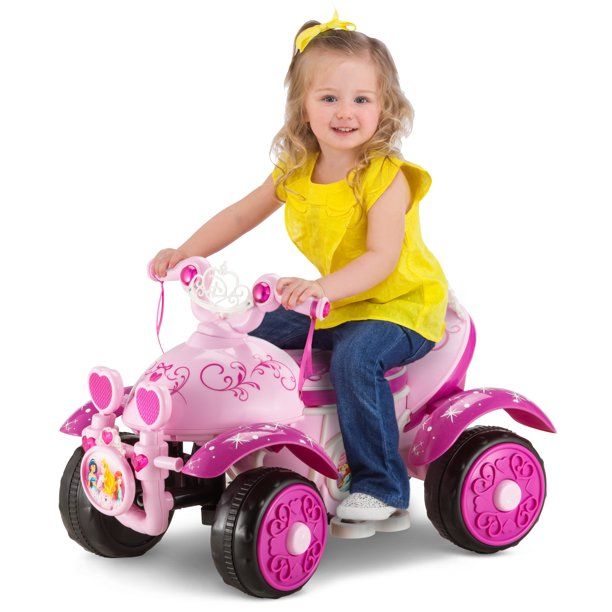 Photo 1 of Disney Princess Toddler Quad, 6-Volt Ride-On Toy by Kid Trax, ages 18 - 30 months
