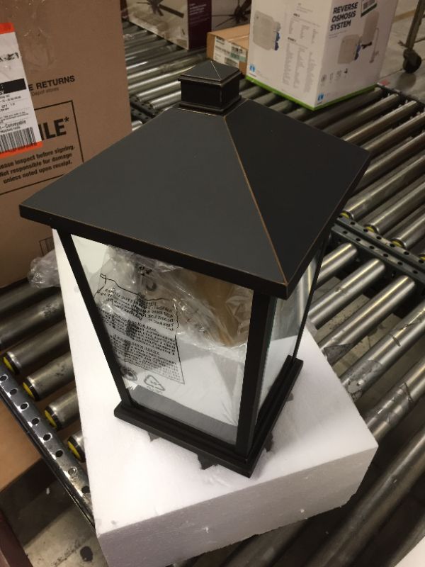 Photo 1 of Beacon  Light Outdoor Post Mount Fixture Clear Beveled
