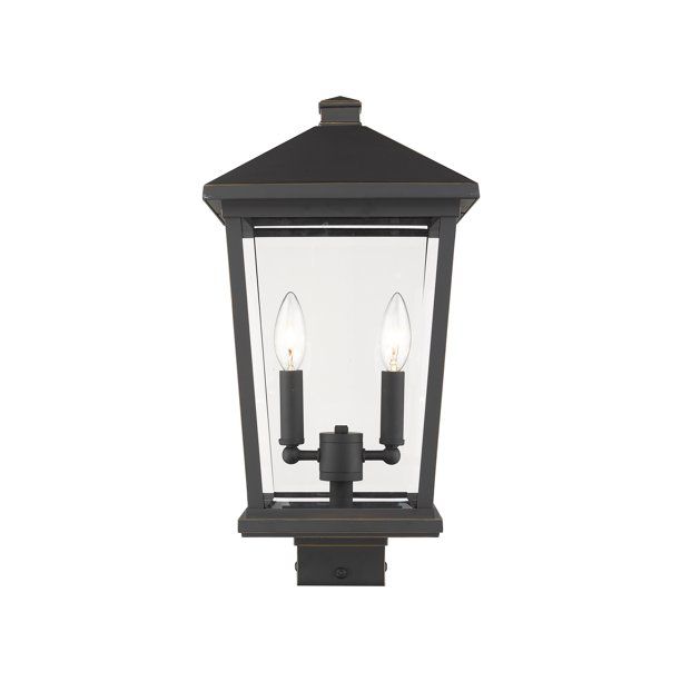 Photo 1 of Beacon  Light Outdoor Post Mount Fixture Clear Beveled
