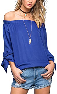Photo 1 of Off The Shoulder Tops for Women Long Sleeve Shirts M