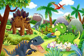 Photo 1 of Wowok 100 Piece Jigsaw Puzzle for Kids Ages 3-8, The Age of Dinosaur Puzzles for Children, Learning Educational Puzzles Toy(15x10 inch)