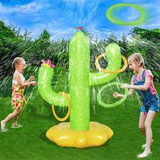 Photo 1 of BOOGEM SPRINKLER FOR KIDS INFLATABLE CACTUS WATER TOYS