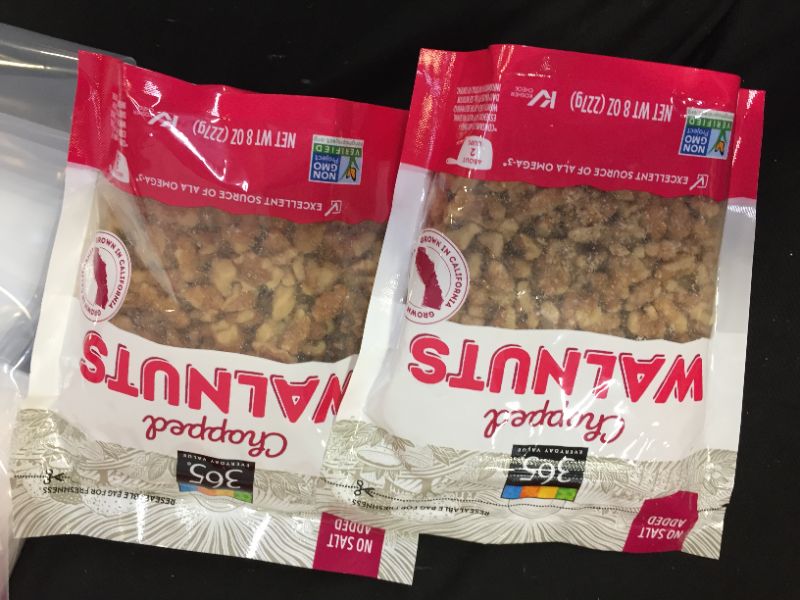 Photo 1 of 365 Everyday Value PACK OF 2 WALNUT CHOPPED 