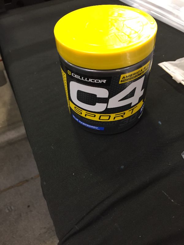 Photo 2 of C4 Pre-Workout, Blue Raspberry, Sport - 9.5 oz