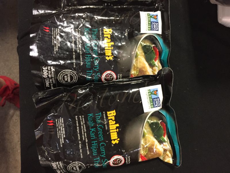 Photo 1 of 2 PACKS OF THAI GREEN CURRY SAUCE EXP 12/10/2021