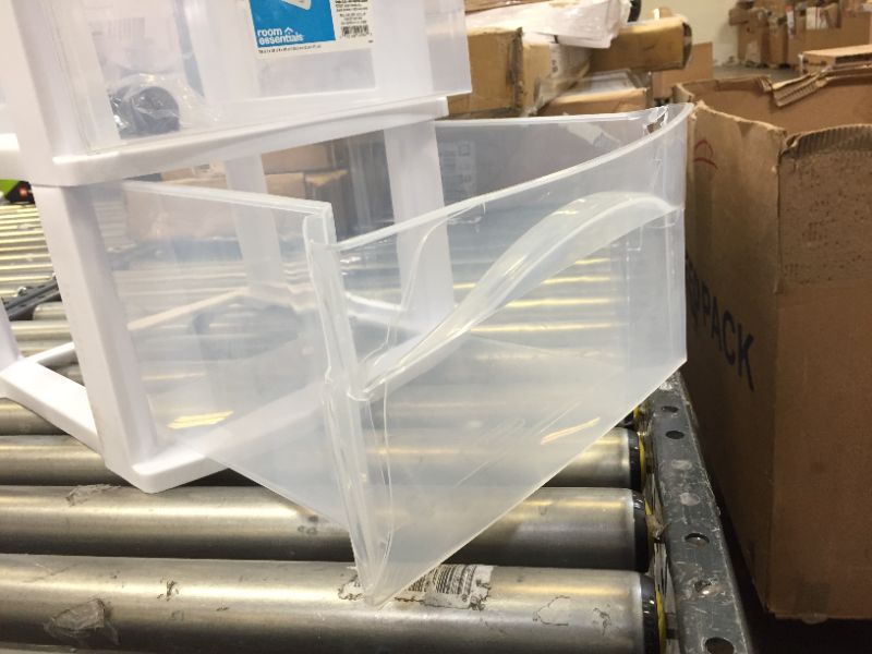 Photo 1 of 3 Drawer Medium Cart White - Room Essentials