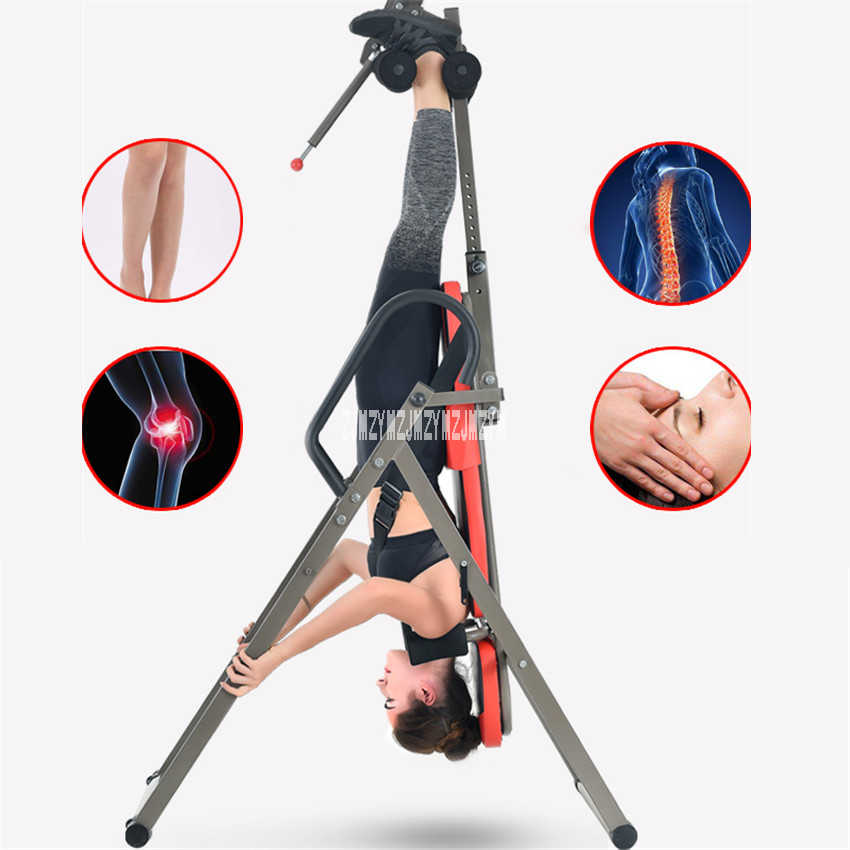Photo 1 of V320 Handstand Machine Multifunctional Inversion Therapy Table Upside Down Device Fitness Equipment Back Stretcher Machine
