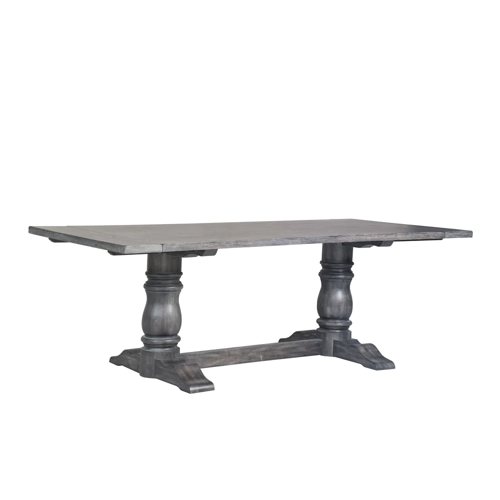 Photo 1 of box 1 of 2 for ACME Leventis II Dining Table in Weathered Gray
