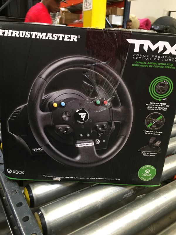 Photo 1 of THRUSTMASTER TMX Force Feedback Racing Wheel (XBOX Series X/S, XOne & Windows)