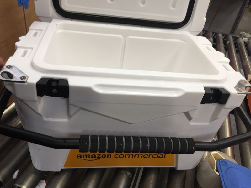 Photo 2 of AmazonCommercial Rotomolded Cooler, 45 Quart, White
