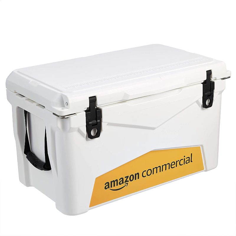 Photo 1 of AmazonCommercial Rotomolded Cooler, 45 Quart, White
