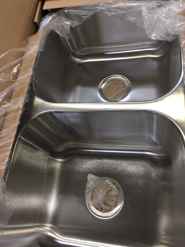 Photo 1 of DUAL DROP IN STAINLESS STEEL SINK 