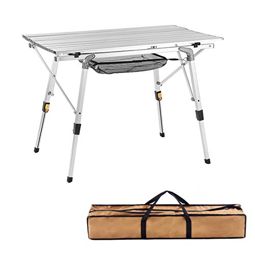 Photo 1 of Camp Field Outdoor Folding Portable Picnic Camping Table with Adjustable Legs... See original listing
