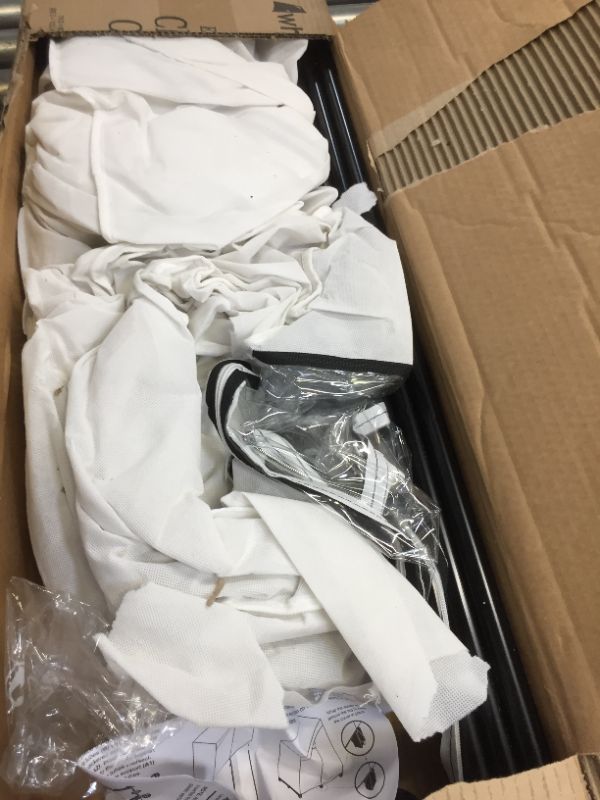 Photo 1 of Whitmor Extra-Wide Clothes Closet, White