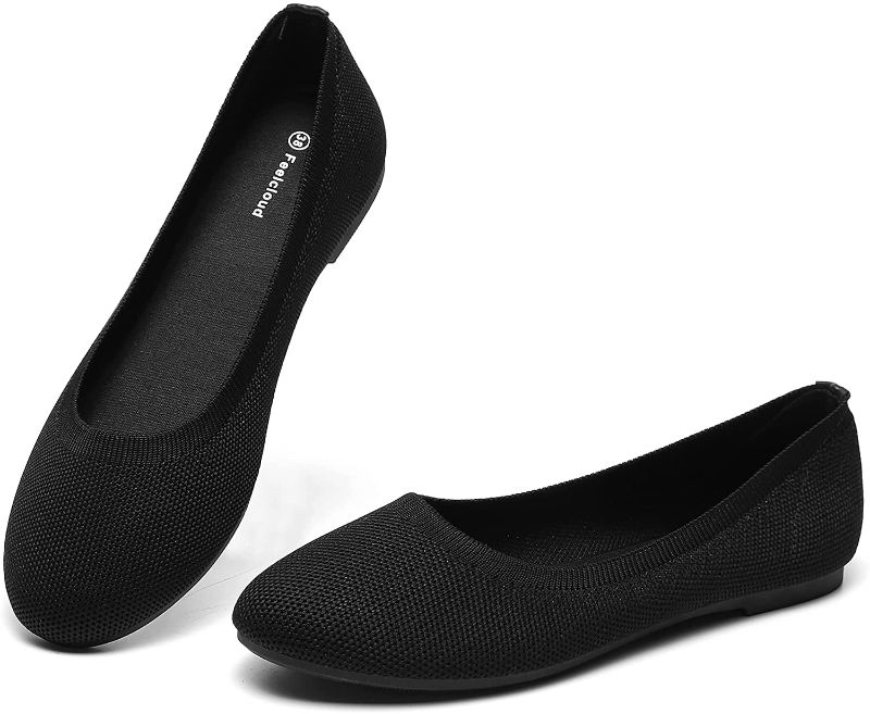 Photo 1 of Feelcloud Women's Flats Loafers Knitted Dress Slip On Casual Shoes Comfortable
SIZE 40