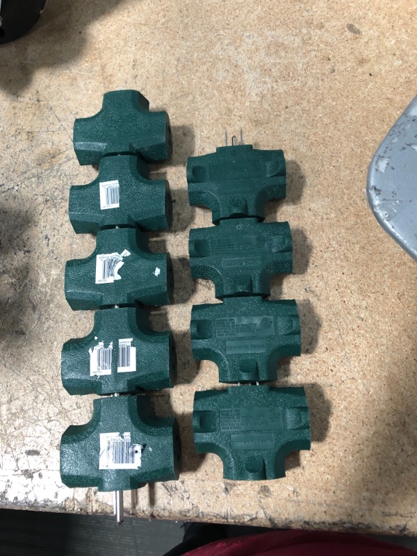 Photo 2 of 3-to-1 Adapter, Green SET OF 9