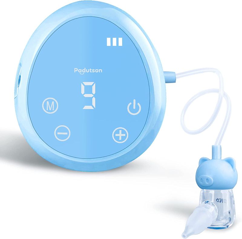 Photo 1 of Electric Nasal Aspirator for Baby, Nose Sucker with 9-Speed Adjustable, Silicone Nose Cleaner for Newborns and Toddlers ***2 Pack***