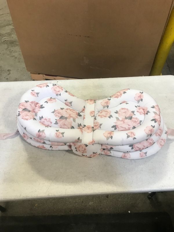 Photo 1 of Infantino Elevate Adjustable Nursing and Breastfeeding Pillow - with multiple angle-altering layers for proper positioning to aid in feeding even as your baby grows, floral
