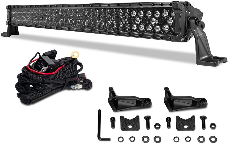 Photo 1 of 40 Inch LED Light Bar with Wiring Harness, YCHOW-TECH Black Series LED Bar with Cover 570W Spot Flood LED Fog Light Driving Light Work Light Off Road Light Bar for Truck ATV UTV RZR Ford SXS Wrangler
