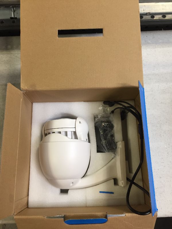 Photo 1 of REOLINK PTZ Security Camera Outdoor 5MP (2560x1920) Super HD, 360° Pan 90° Tilt, 4X Optical Zoom, 2.7-12 mm Motorized Auto-Focus Lens, 190ft IR Night Vision, IP66 Waterproof, PoE IP Camera, RLC-423
