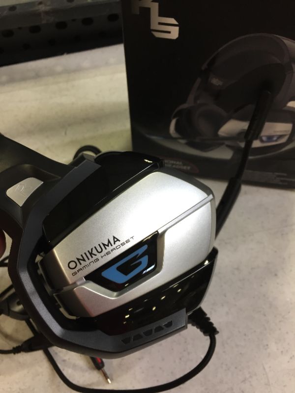 Photo 2 of onikuma gaming headset -  like new - open box 