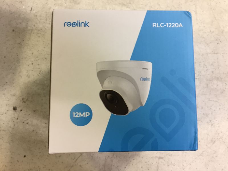 Photo 2 of REOLINK 4K Ultra HD PoE Outdoor Security Camera with Human/Vehicle Detection, Work with Smart Home, Weatherproof, Time Lapse, Up to 256GB Micro SD Storage for 24/7 Recording, RLC-820A - sealed box