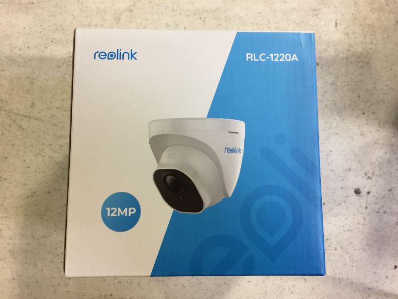 Photo 2 of REOLINK 4K Ultra HD PoE Outdoor Security Camera with Human/Vehicle Detection, Work with Smart Home, Weatherproof, Time Lapse, Up to 256GB Micro SD Storage for 24/7 Recording, RLC-820A - sealed box