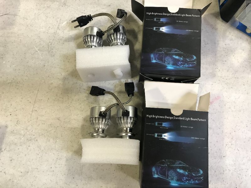 Photo 1 of 2 pack of two led headlight bulbs 