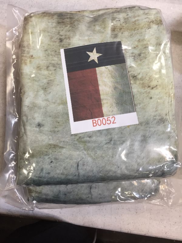 Photo 1 of Jekeno Texas Flag Throw Blanket Comfort Warmth Vintage Print Blanket for Couch Bed Chair Office Sofa 50"x60" 2 pack