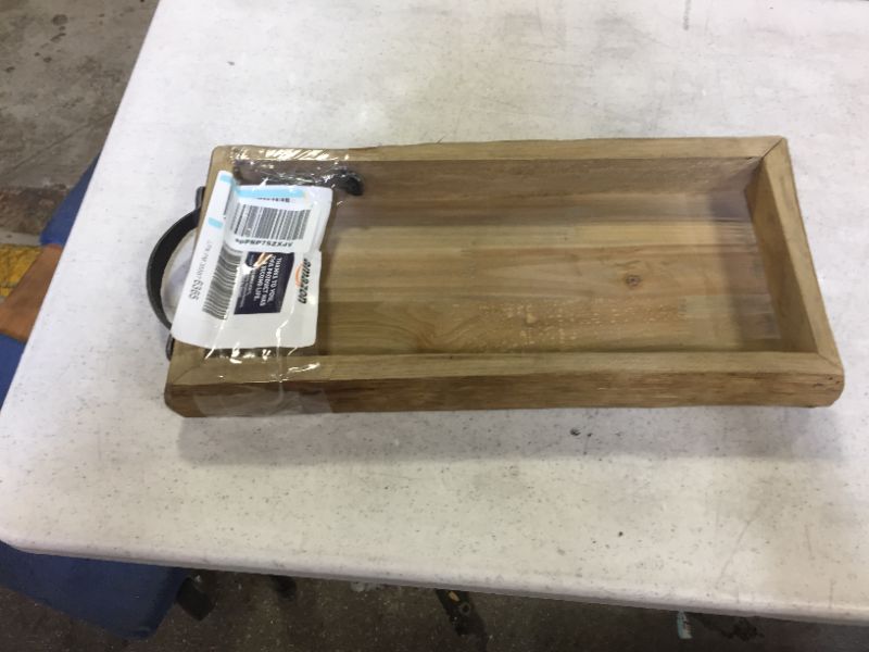 Photo 1 of wood tray 