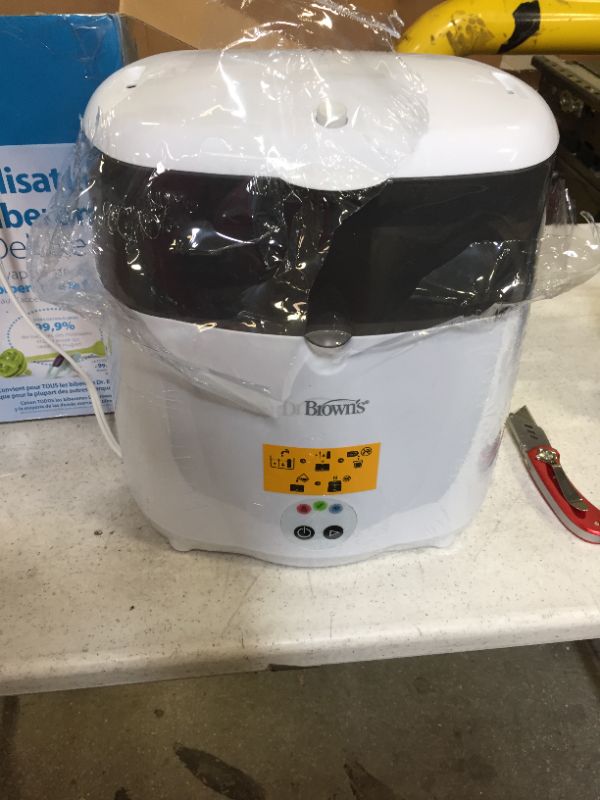 Photo 1 of Dr. Brown's Deluxe Electric Steam Bottle Sterilizer, Gray