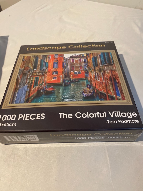 Photo 2 of DEKOSH Virtuoso Series 1000 Piece Jigsaw Puzzle for Adults & Teens - 27.5 x 20 Inch
FACTORY SEALED