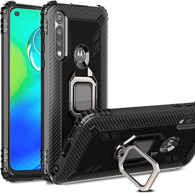 Photo 2 of 3PC LOT
Speck Slim Clear iPhone XR Case, Single Layer, Clear, 2 COUNT

Starhemei for Moto G Power Case, Motorola G Power Case,TPU Armor Carbon Fiber Case Car Ring Anti-Skid Anti-Fall Kickstand Phone Case for Motorola Moto G Power 2020 (Black)

FACTORY PAC