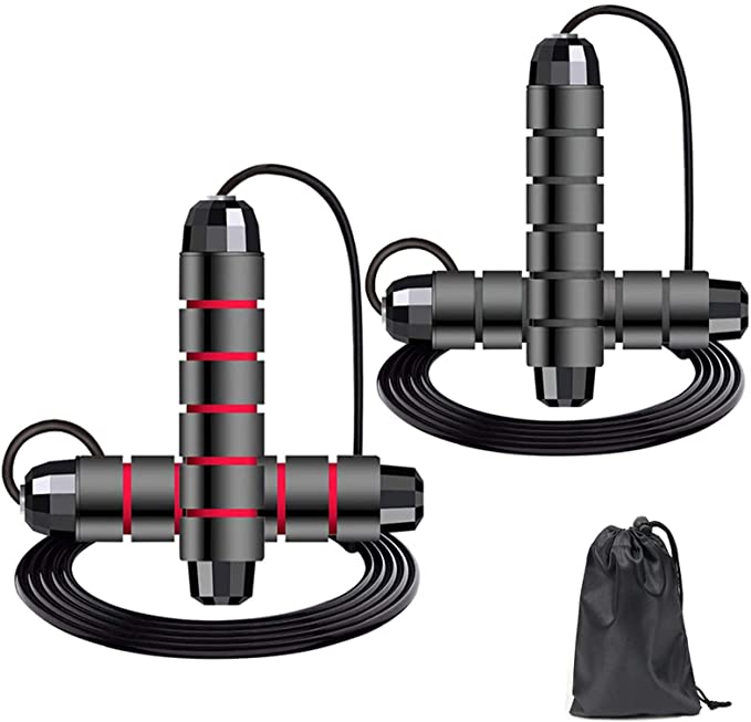 Photo 2 of 2PC LOT
Funpeny Fast Sling Puck Game, 9 x 14 Inch Sling Shot Game Toy for Kids and Adults

Mesuyoku Jump Rope, Tangle-Free Ball Bearing Speed Jump Rope for Women, Men, and Kids Exercise Fitness , Adjustable Steel Jump Rope Workout with Foam Handles for Gy