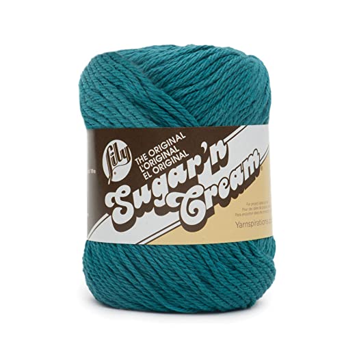 Photo 1 of 2PC LOT
Lily SUGAR N CREAM SB Yarn, Teal