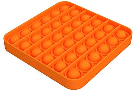 Photo 1 of 3PC LOT
Push pop pop Bubble Sensory Fidget Toy,Autism Special Needs Stress Reliever Silicone Stress Reliever Toy,Squeeze Sensory Toy (Square, Orange)
3 COUNT