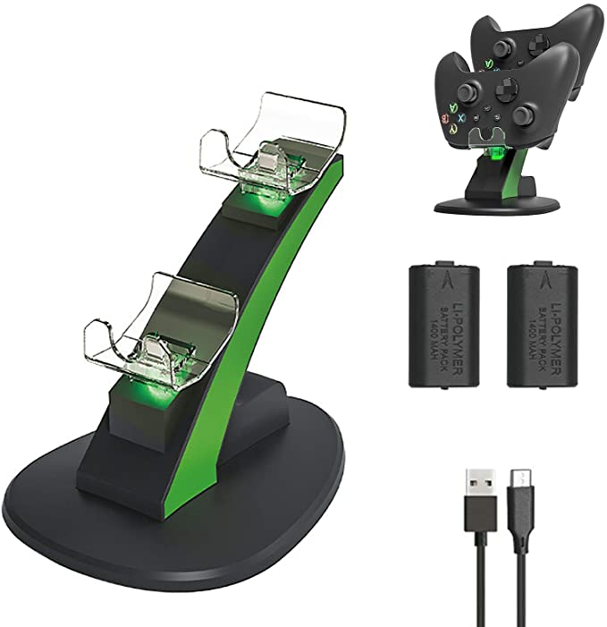 Photo 1 of 2PC LOT
ADHJIE Dual Controller Charger for Xbox Series X/S,Charging Station Docking Compatible with Wireless Xbox Series X/Xbox Series S Controllers with 2 x 1400mAh Rechargeable Battery(Black)

Be unicorn Snap and Click Fidget Toys for Kids - 4 Pieces