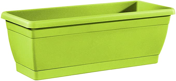 Photo 1 of 2PC LOT
TABOR TOOLS Plastic 15.5 Inch Window Box Planter with Attached Saucer, for Indoor and Outdoor Use, Rectangular Trough Planter. VER502A. (Green)

HOKPLITE Plant Mister, Glass Watering Spray Bottle with Bronze Top Pump Tall Decorative Mister for Pla