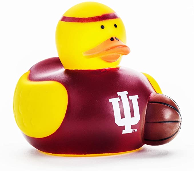Photo 1 of 2PC LOT
NCAA Indiana Hoosiers 4" All Star Duck4" All Star Duck, Red, One Size, 2 COUNT