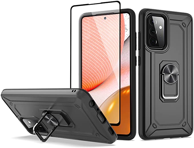 Photo 1 of 2PC LOT
Sucnakp for Galaxy A72 5G Case Samsung A72 5G Case with Screen Protector High-Grade Double-Layer Damping Kickstand Cases with Magnetic Car Mount Holder Phone Cover for Samsung Galaxy A72 5G(AR Black)

Ayoo:Alcatel 3V 2019 Case,Alcatel 3V 2019 Phon