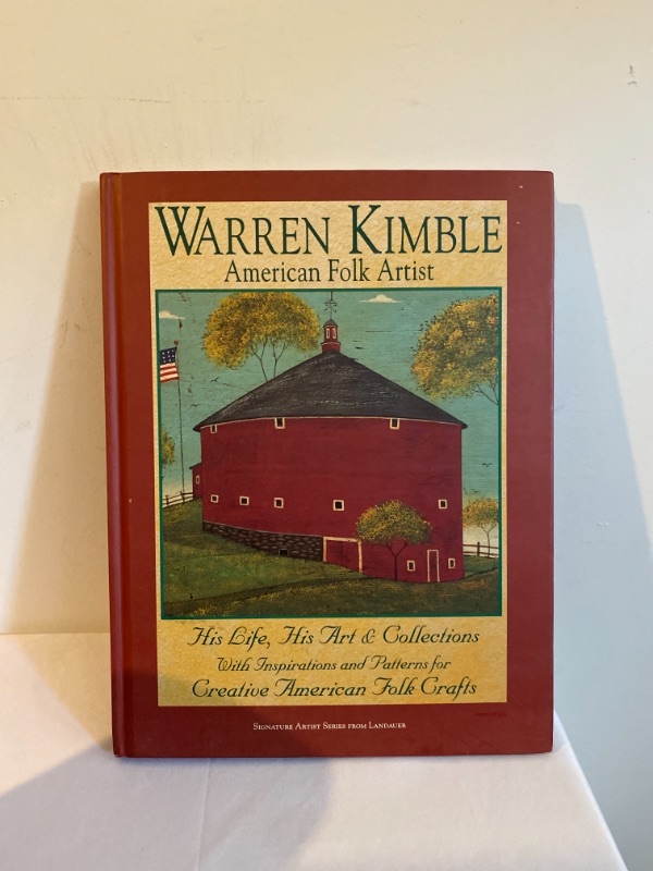 Photo 3 of 2PC LOT
Warren Kimble American Folk Artist : His Life, His Art & Collections With Inspirations and Patterns for Creative American Folk Crafts (Signature artist) (Signature Artist Series from Landauer) Hardcover

30th Birthday Party Decoration Supplies,Bla