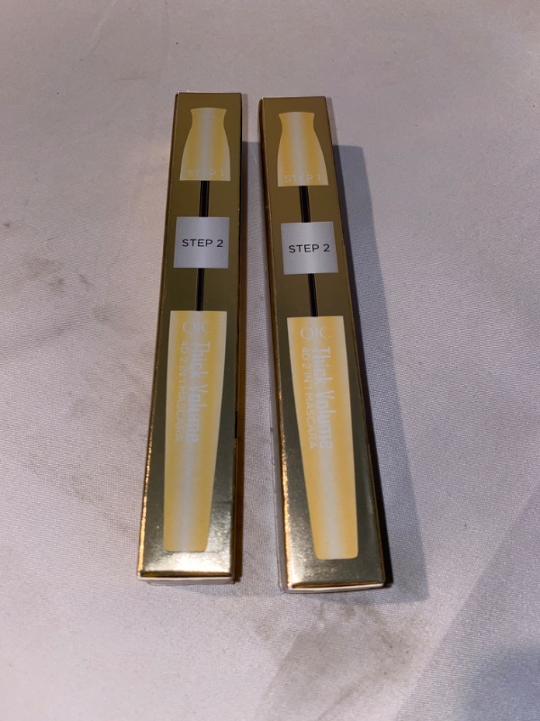 Photo 2 of 2PC LOT
2 in1 4D Silk Fiber Lash Mascara,Double Headed with Lengthening,Curling and Thickening Effect,Waterproof and Long Lasting, 2 COUNT