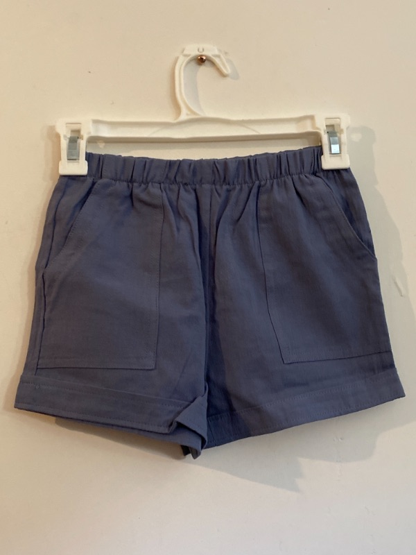 Photo 1 of LINEN CARGO BLUE shorts for girls
SIZE M